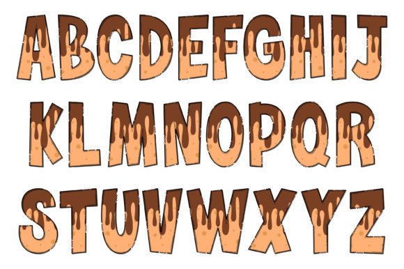 Brownie Cake Font - Preview 1