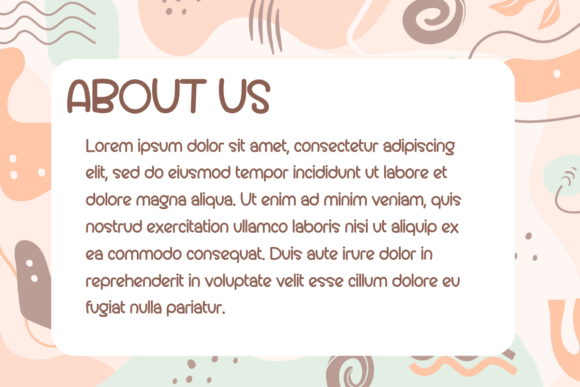 Calender Font - Preview 2