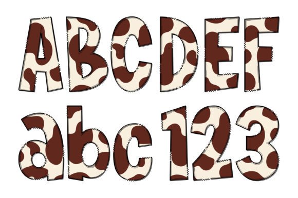 Cow Farm Bundle Font - Preview 2