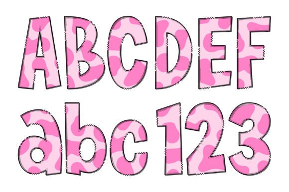 Cow Farm Bundle Font - Preview 3