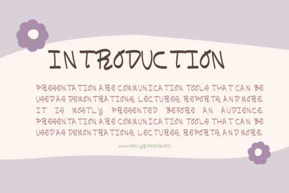 Drawing Font - Preview 2