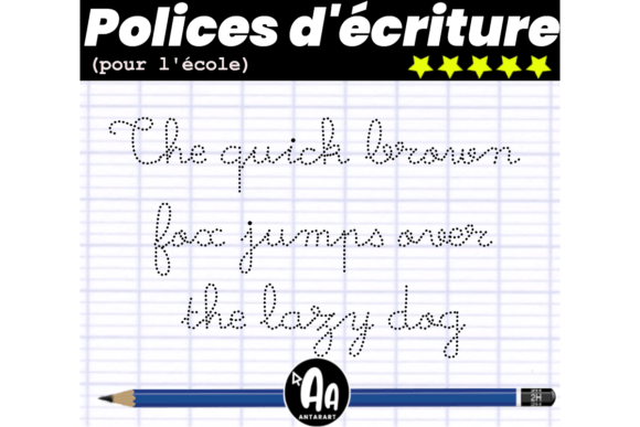French Cursive Font - Preview 2