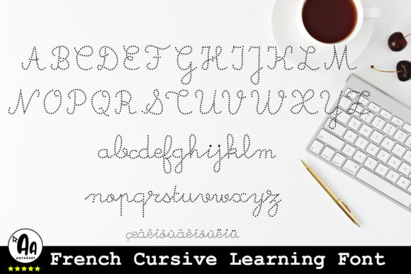 French Cursive Font - Preview 3