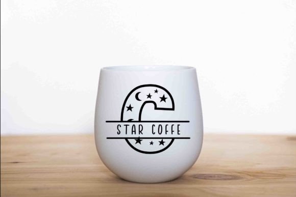 Galaxy Monogram Font PNG with transparent background - Preview 2
