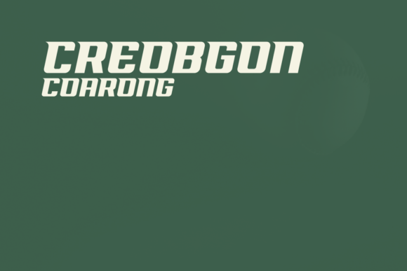 Groger Font - Preview 1