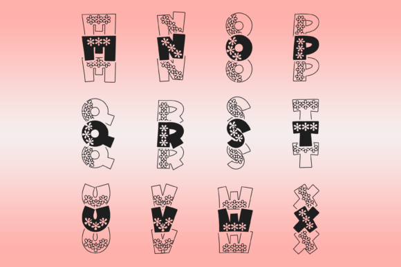Hula Font PNG with transparent background - Preview 2