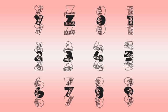 Hula Font PNG with transparent background - Preview 3