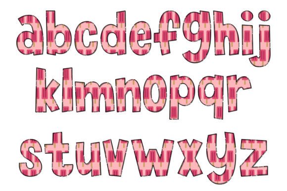 Ice Cream Font - Preview 2