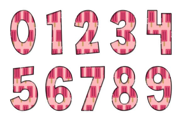 Ice Cream Font - Preview 3