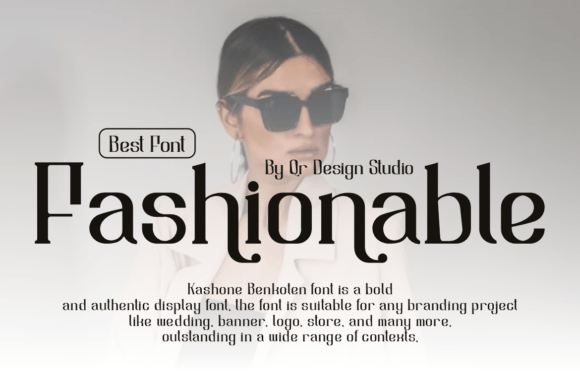 Kashone Benkoten Font PNG with transparent background - Preview 1