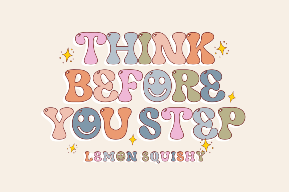Lemon Squishy Font font preview - 5