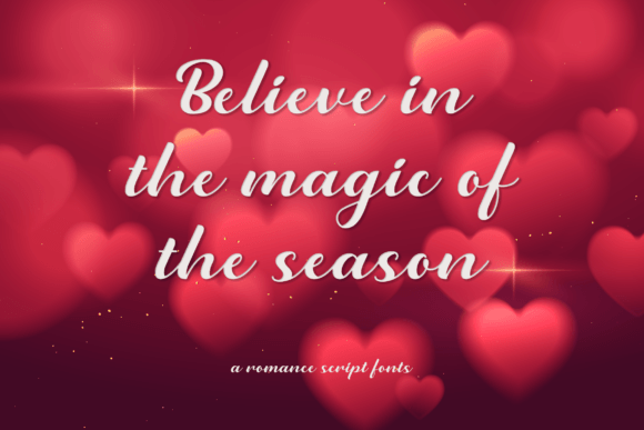 Lovely Rose Font PNG with transparent background - Preview 2