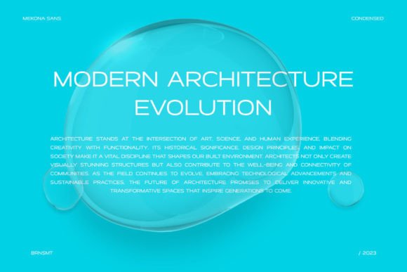 Mekona Font PNG with transparent background - Preview 2