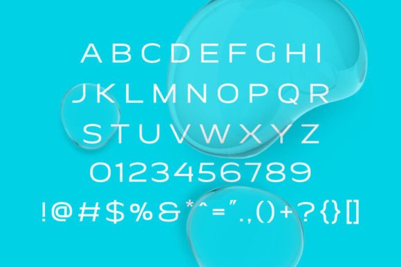 Mekona Font PNG with transparent background - Preview 4