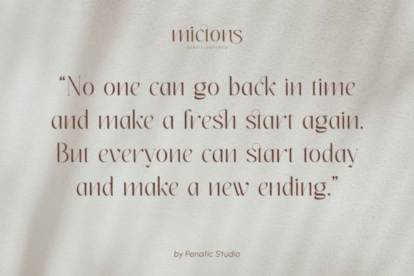 Mictons Font PNG with transparent background - Preview 4