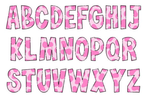 Moo Donna Font PNG with transparent background - Preview 1