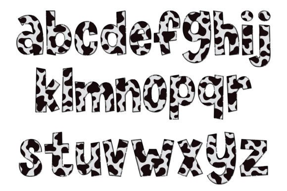 Moo Dorable Font PNG with transparent background - Preview 2
