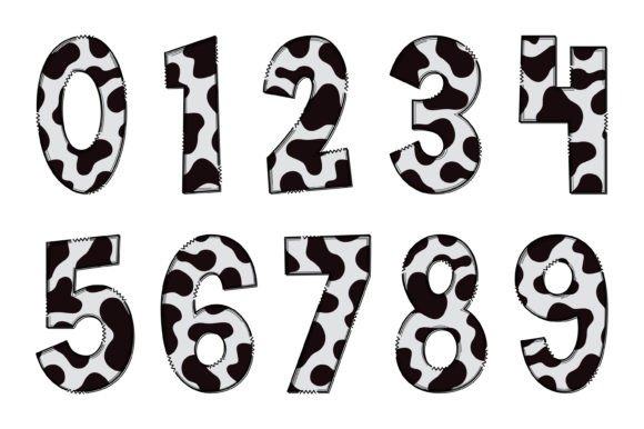Moo Dorable Font PNG with transparent background - Preview 3