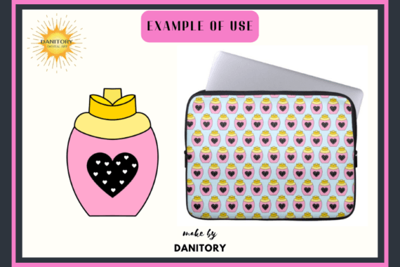 Perfumes Font PNG with transparent background - Preview 3