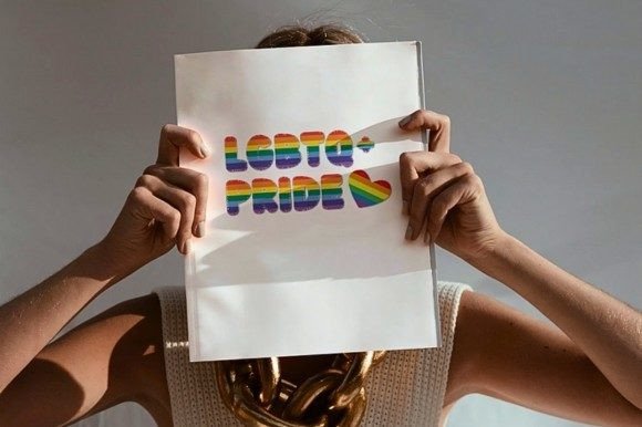 Pride Lgbtq+ Font PNG with transparent background - Preview 2