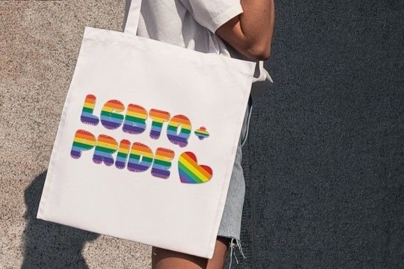 Pride Lgbtq+ Font PNG with transparent background - Preview 3