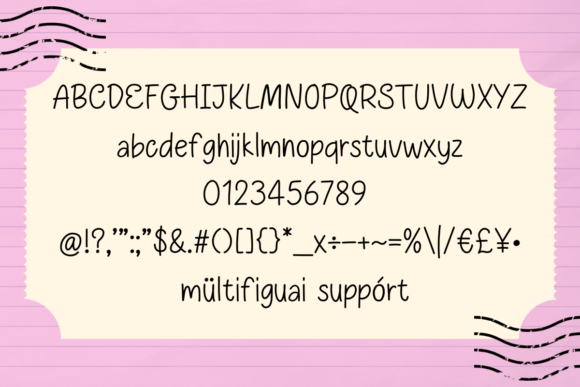 Romantic Stories Font PNG with transparent background - Preview 4