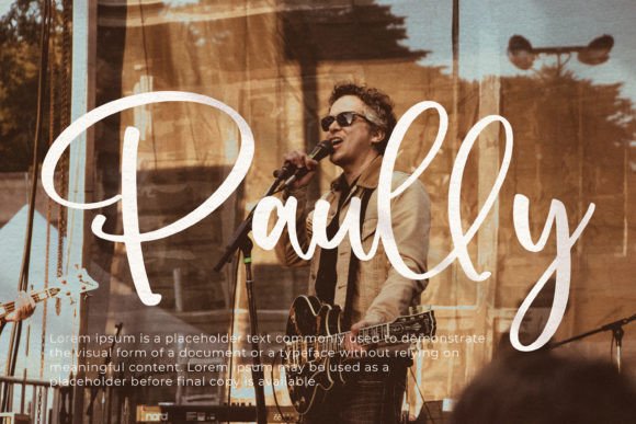 Sauxlle Font PNG with transparent background - Preview 1