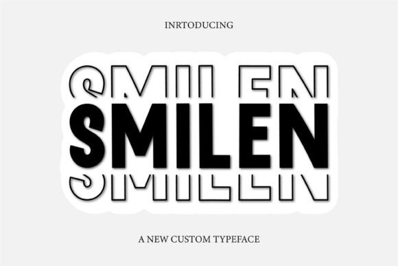 Smilen Font PNG with transparent background - Preview 5
