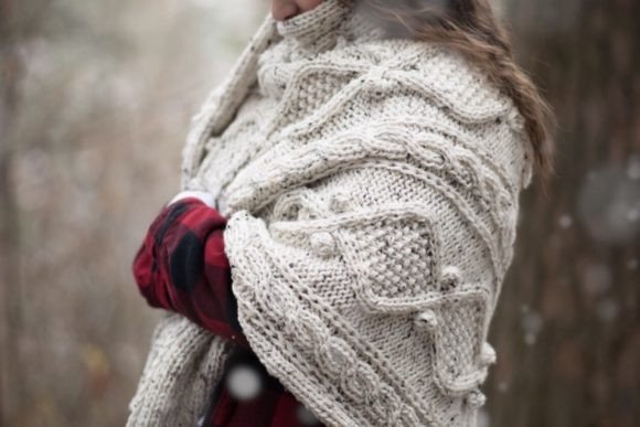 Winter Cabin Throw