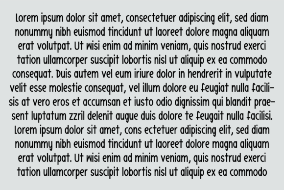 Allain Font - Preview 1