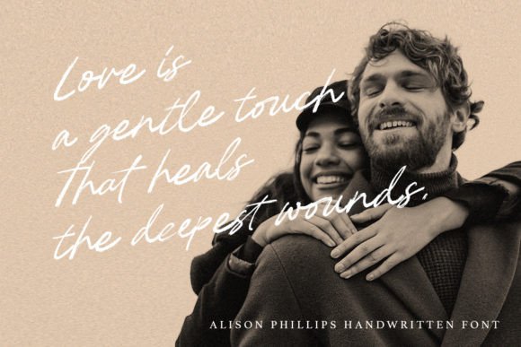 Alison Phillips Casual Handwritten Font - Preview 5