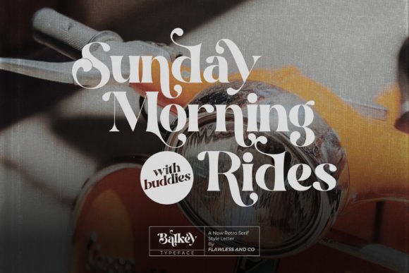 Balkey Font - Preview 3