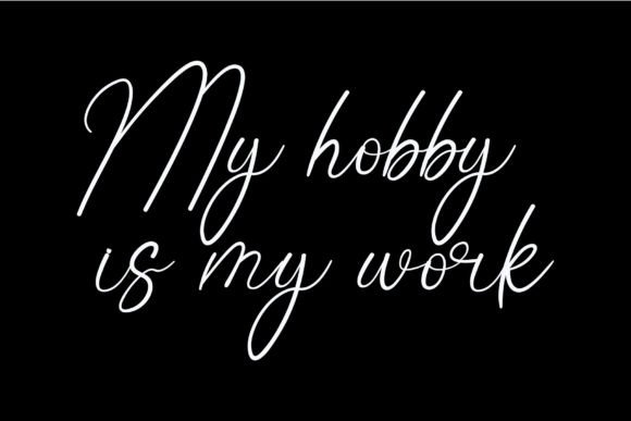 Black Coffee Font - Preview 3