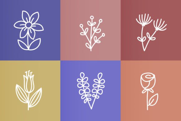 Boho Floral Font - Preview 2