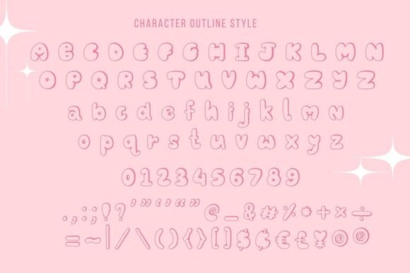 Bubble Chonky Font - Preview 3