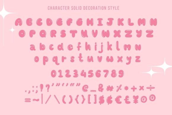 Bubble Chonky Font - Preview 4