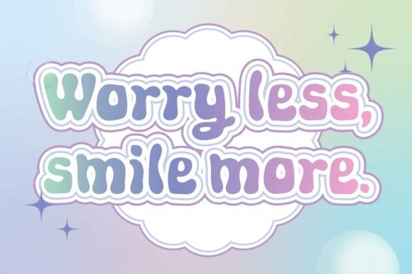 Bubble Font - Preview 3