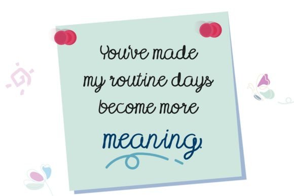 Butterfly Font - Preview 2