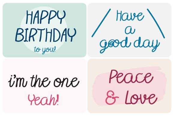 Butterfly Font - Preview 3