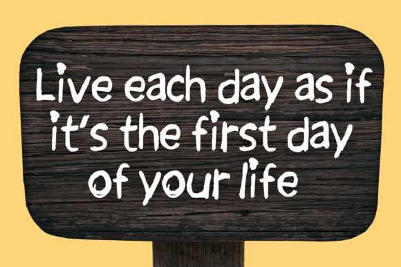 Camping Sign Font - Preview 2