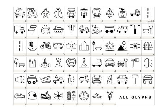 Conveyance Font - Preview 1
