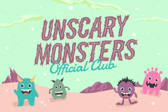 Crazy Monsters Font PNG with transparent background - Preview 3