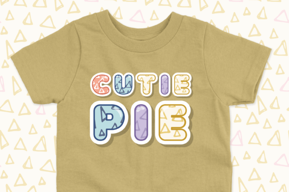 Cute Trigon Font - Preview 3