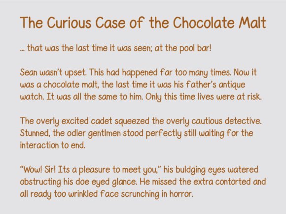 Cutie Pie Font - Preview 4