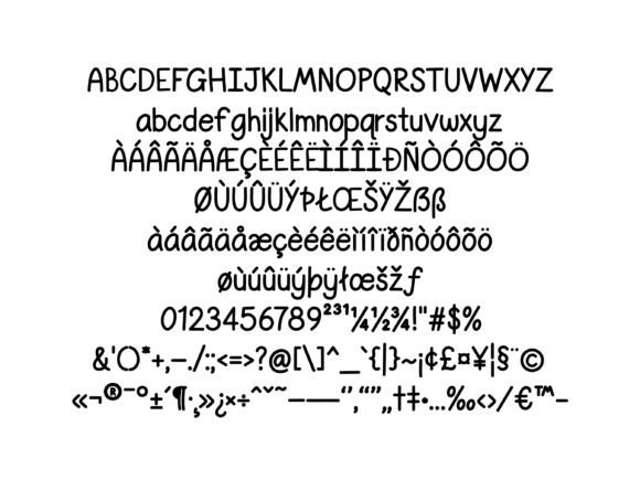 Cutie Pie Font - Preview 5