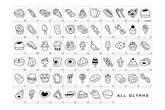 Delicious Dishes Font - Preview 1