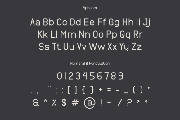 Ensugaty Font - Preview 1