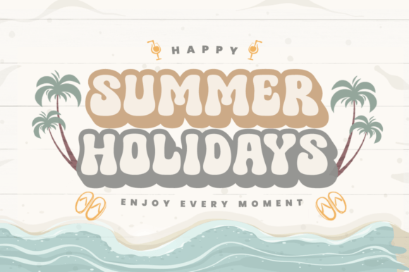 Feeling Beachy Font - Preview 1