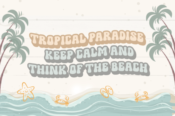 Feeling Beachy Font - Preview 2