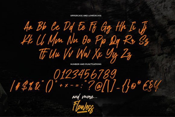 Flowess Font - Preview 5